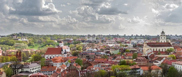 Старая городская панорама — стоковое фото