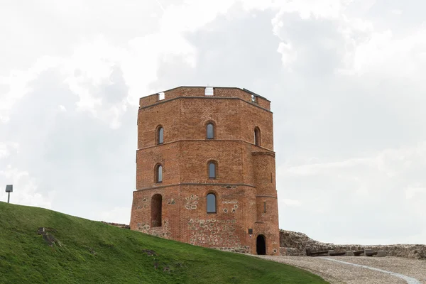 维尔纽斯的Gediminas城堡塔 — 图库照片