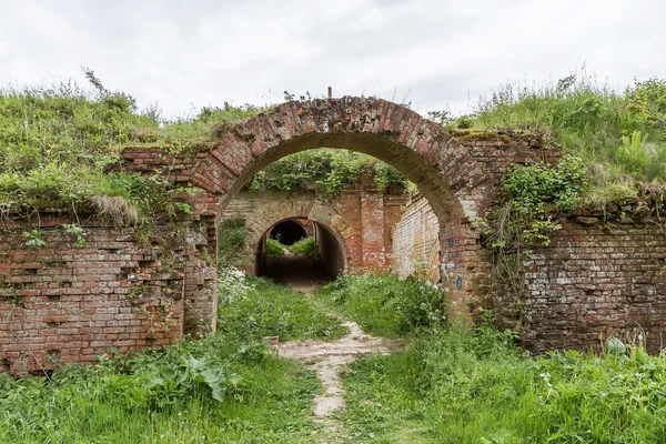 Arch entrance to an fort — Stock Photo, Image