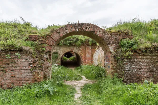 Entrée de l'arche d'un fort — Photo