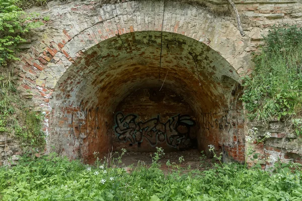 Una nicchia nel vecchio forte — Foto Stock