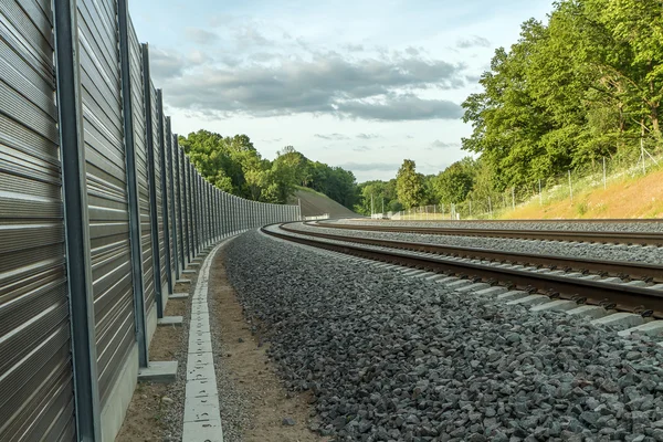 Järnvägsspåren — Stockfoto