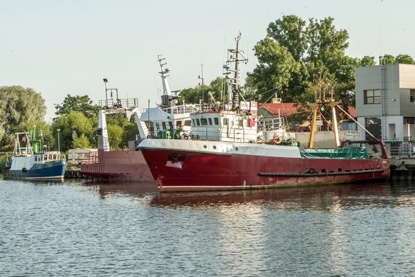 Navio para atracar — Fotografia de Stock