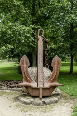 arazi üzerinde kullanılmayan çapa