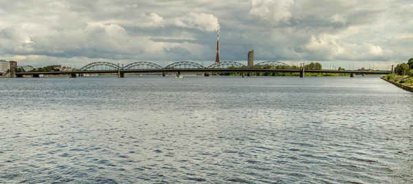 Riga Panoraması — Stok fotoğraf