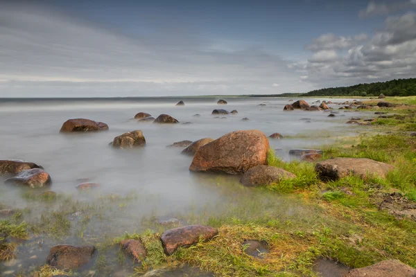 Foto di mare erano a bassa velocità otturatore — Foto Stock