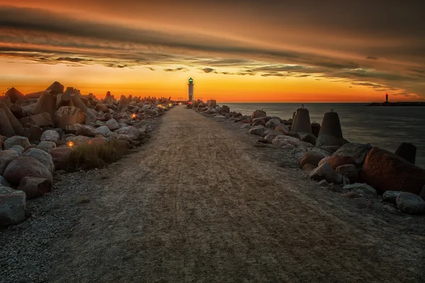 Vicino al faro — Foto Stock