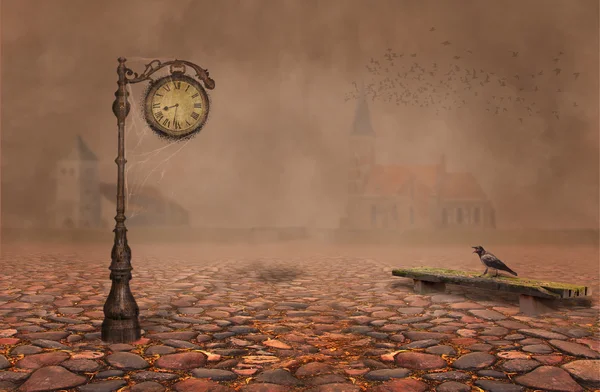 Arkasında eski zaman