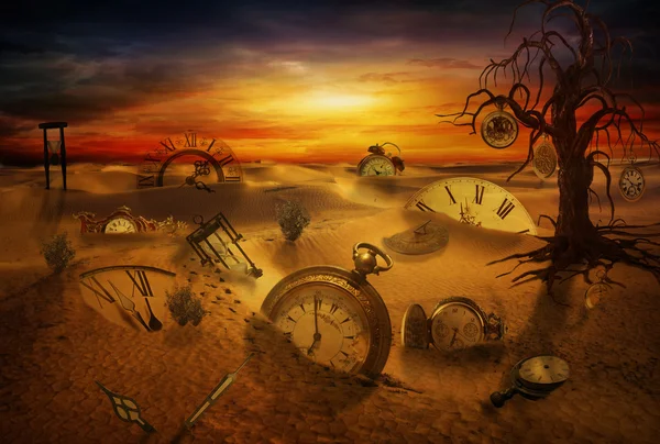 Time expired in world — Stock Photo, Image