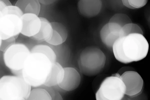 模糊的灯光暗灰色背景 带有柔和光的抽象Bokeh 喜庆的圣诞质感 — 图库照片