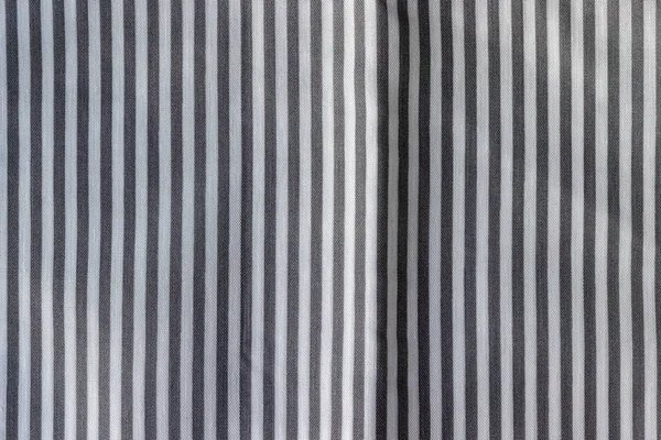 Gestreifte Textur Weiß Und Grau Textilen Hintergrund — Stockfoto
