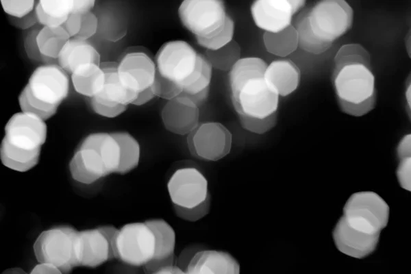 Wazig Licht Donkergrijze Achtergrond Abstracte Bokeh Met Zacht Licht Glanzend — Stockfoto