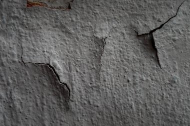 Koyu grunge duvar dokusu. Eskimiş eski duvar dokusu arka planı. Retro Vintage Duvar Kağıdı. Peel Grey Stucco desenli eski tuğla duvar. duvar dokusu koyu gri grunge arkaplan.