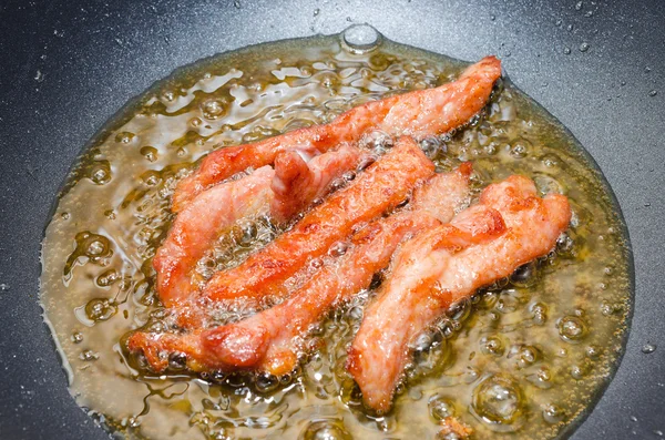 Tiras de carne fritas — Foto de Stock