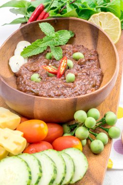 Tayland Mutfağı nam prik veya chili Yapıştır karışımları 