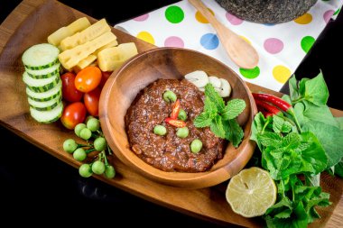 Tayland Mutfağı nam prik veya chili Yapıştır karışımları 