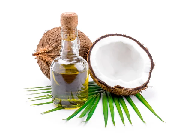 Aceite de coco para terapia alternativa — Foto de Stock