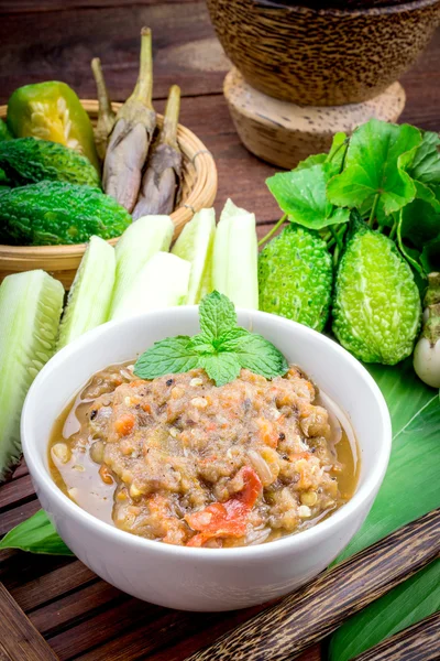 Cocina tailandesa nam prik —  Fotos de Stock