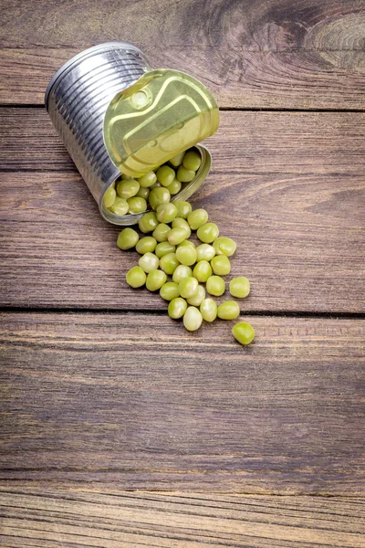 Canned Peas — Stockfoto