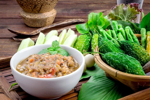 Cocina tailandesa nam prik —  Fotos de Stock