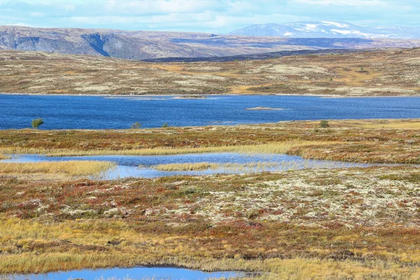 Lake Stor Sverje Situado Municipio Kvikne Noruega — Foto de Stock