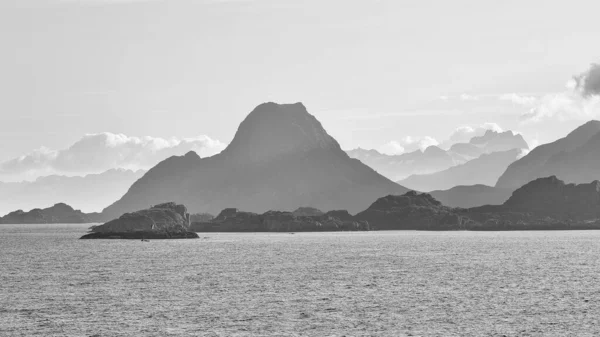Aufnahme Der Lofoten Inseln Der Nähe Der Stadt Stamsund — Stockfoto