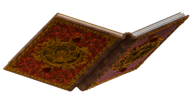 Heceleme kitabı yan görünümü