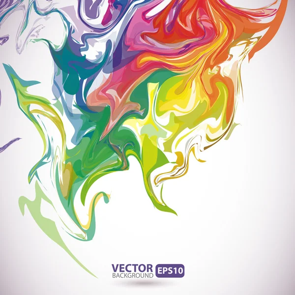 Farverige pletter af maling abstrakt baggrund – Stock-vektor