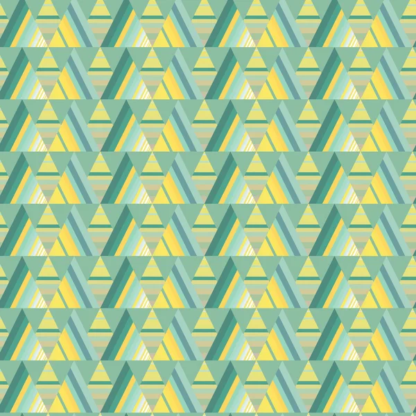 Nahtloser Dreieck-Hintergrund — Stockvektor