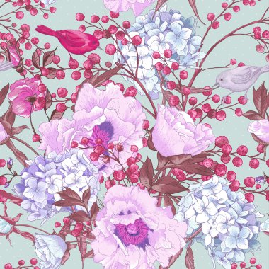 Hafif bahar çiçek sorunsuz arka plan