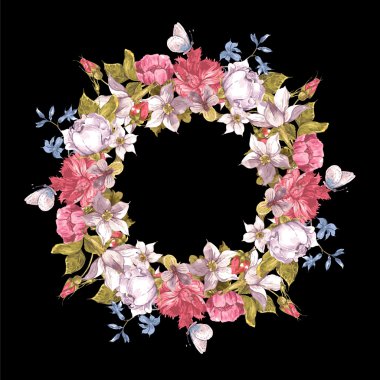 Çiçek çelenk: davetiyeli.