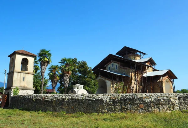 Alter Tempel Von Likhna Von Abchasien — Stockfoto