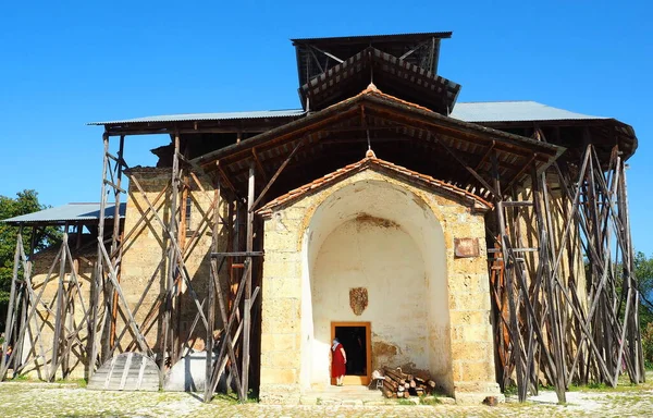 Antiguo Templo Likhna Abjasia —  Fotos de Stock