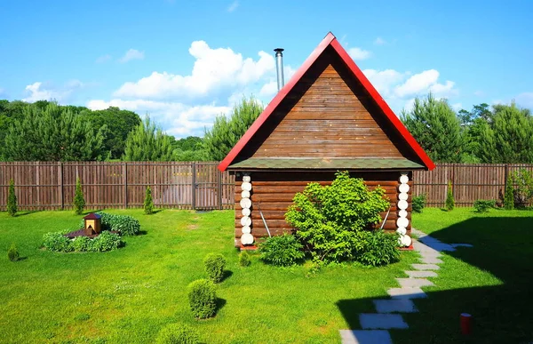 Russian Bath Background Nature — Fotografia de Stock