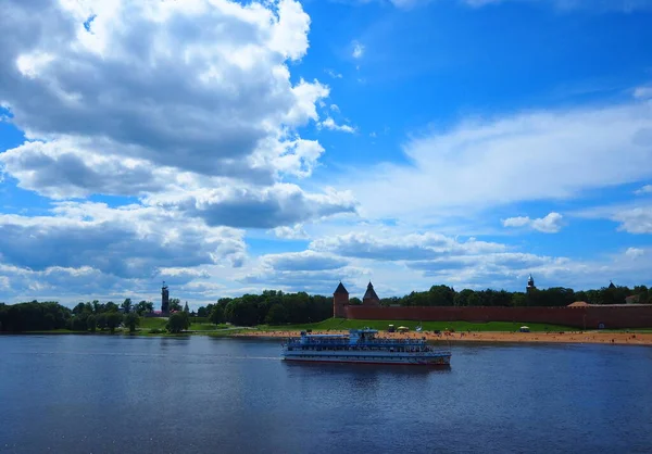 Ciudad Veliky Novgorod Detalles Elementos Arquitectura — Foto de Stock