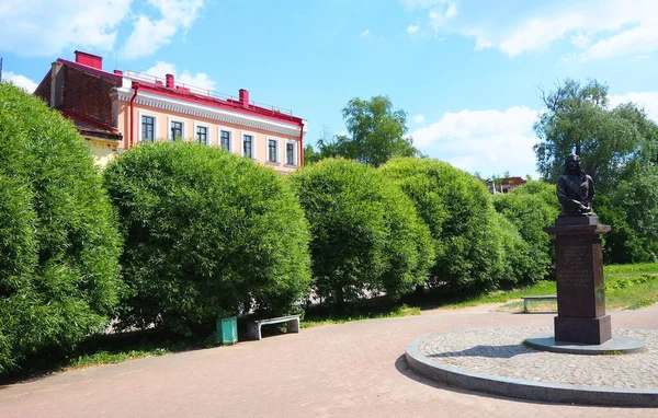 Shliserburg Városa Leningrád Régióban Oroszországban Egy Város Neva Folyó Partján — Stock Fotó