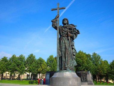 Moskova şehrinin mimarisi. Evet. Rusya Federasyonu 'nun başkenti Moskova' nın güzel mimarisi.