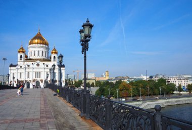 Moskova şehrinin mimarisi. Evet. Rusya Federasyonu 'nun başkenti Moskova' nın güzel mimarisi.