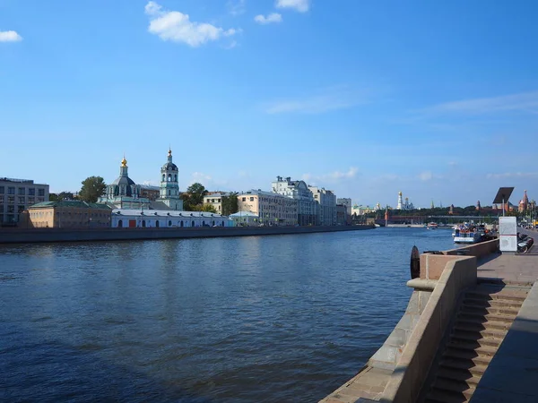 Arquitetura Cidade Moscou Bela Arquitetura Capital Federação Russa Cidade Moscou — Fotografia de Stock