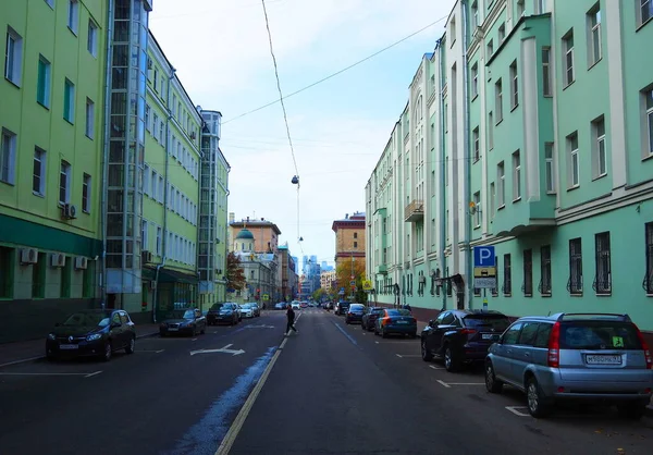 Architektura Města Moskva Krásná Architektura Hlavního Města Ruské Federace Města — Stock fotografie