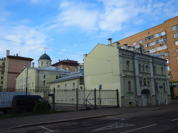 Architektura Města Moskva Krásná Architektura Hlavního Města Ruské Federace Města — Stock fotografie