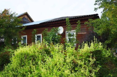 Moskova bölgesindeki antik Mozhaysk kenti. Bir asırlık tarihi olan güzel mimarisi olan bir şehir..