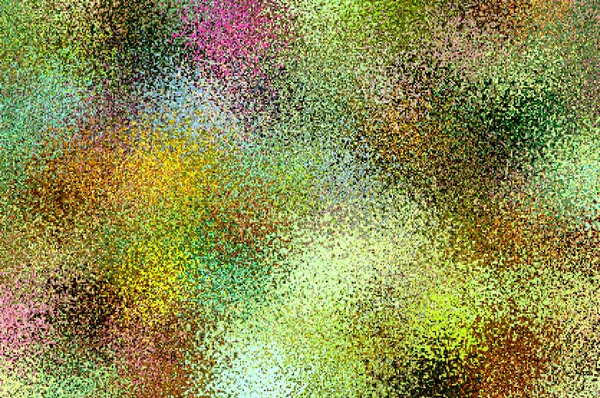 Shiny pixels movement - multicolor spotted stained glass. — Stock Photo, Image