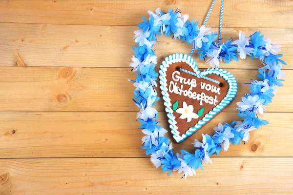 Gingerbread heart — Stock Photo, Image