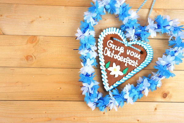 Gingerbread heart — Stock Photo, Image