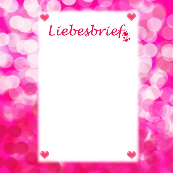 Loveletter — Stock fotografie