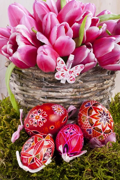 Ramo de flores de Pascua — Foto de Stock