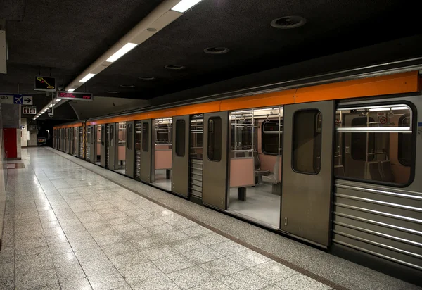 Station van de metro in Athene — Zdjęcie stockowe