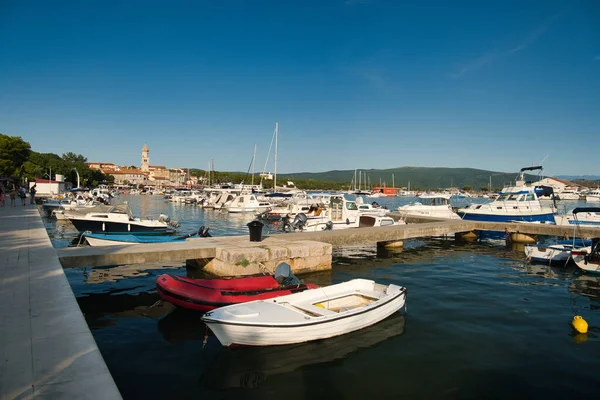 Krk Stad Krk Eiland Kroatië Aug 2021 — Stockfoto