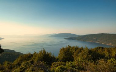 Hırvatistan 'ın Losinj Adası manzarası